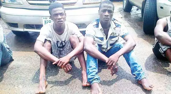 G*y Lovers Caught Having Sex In Lagos, Arraigned (Photo)